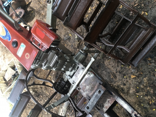 โครงสยาม nc131 ล้อใบ4นิ้ว สภาพดีพร้อมใช้