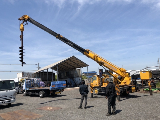 ขายชุดหัวสว่านเจาะ AICHI รุ่นขาไขว้ นำเข้าจากญี่ปุ่น พร้อมใช้งาน (ไม่รวมรถ)