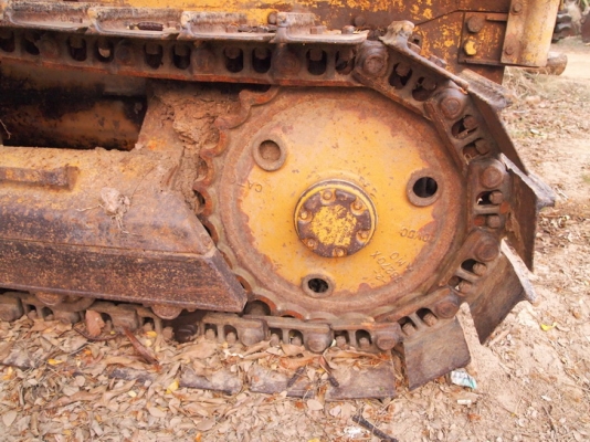 รถดันดินตีนตะขาบ Caterpillar D3 พร้อมลุยงาน เอกสารอินวอย์ครบ