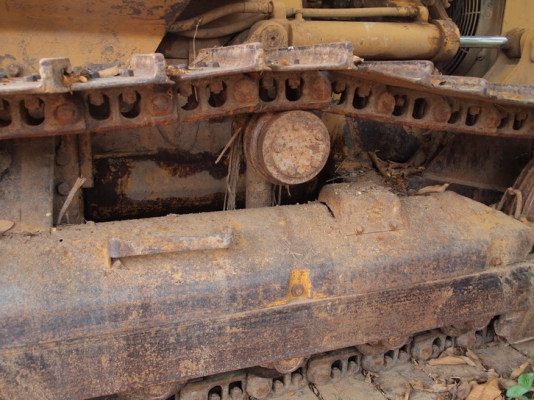 รถดันดินตีนตะขาบ Caterpillar D3 พร้อมลุยงาน เอกสารอินวอย์ครบ