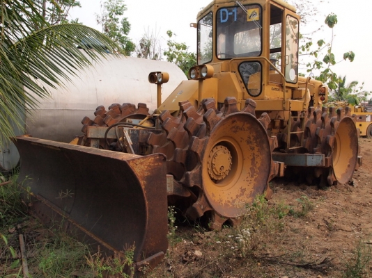 รถดันดินล้อหนาม Caterpillar 816 พร้อมลุยงาน