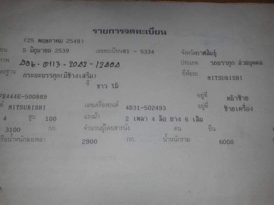 ขาย 6 ล้อ MITSUBISHI 100 แรง ปี39 (FE444E) (4D31)รถห้างแท้ พวงมาลัยพาวเวอร์ คัซซีสวยตลอดเส้น ไม่ผุ ไม่ดาม พร้อมลุยงาน ขาย 6 ล้อ MITSUBISHI 100 แรง ปี39 (FE444E) (4D31)รถห้างแท้ พวงมาลัยพาวเวอร์ คัซซีสวยตลอดเส้น ไม่ผุ ไม่ดาม พร้อมลุยงาน