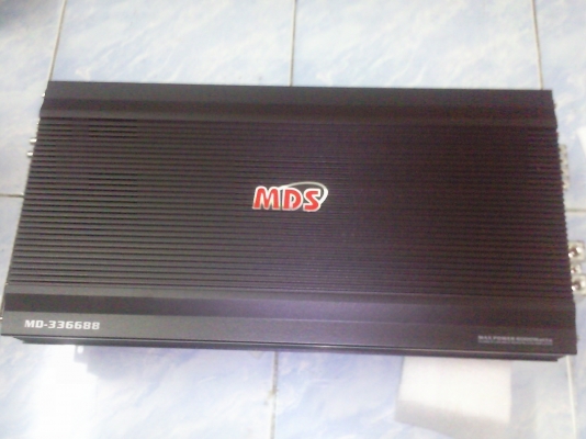 ขายPOWER MDS MD336688 CLASS D 8000W ของใหม่ราคา 5850บาท ขายPOWER MDS MD336688 CLASS D 8000W ของใหม่ราคา 5850บาท