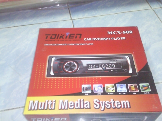 เครื่องเล่น dvd  usb ยี่ห้อ TDIKIEN mcx 800  ของใหม่ ราคา 1500 บาท