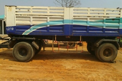 ลูกพ่วงดั้ม2คาน ยาว6เมตร ดั้มเสรีชัยพัฒนาเสื้อเพลาของสามมิตร