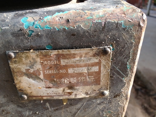 ขายรถขุดเล็ก KOMATSU PC30-7 สภาพพร้อมใช้ราคาเบาๆ