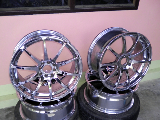 แม็ก18 สวย4-100-114 กว้าง7.5 งานนอก เจเปน แท้