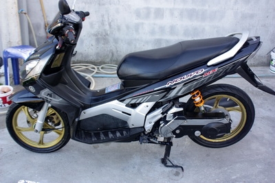 ขาย YAMAHA NOUVO MX ปี 49 สีดำ ล้อแม็ก