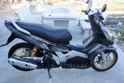 ขาย YAMAHA NOUVO MX ปี 49 สีดำ ล้อแม็ก