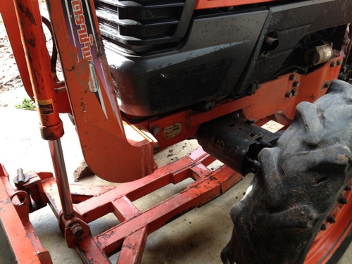 ขายรถไถ KUBOTA L4508 พร้อมอุปกรณ์ดันหน้าตราช้าง สวยเดิมๆ