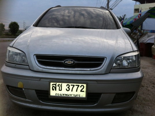 CHEVROLET, ZAFIRA 2.2 CDX ปี 2005 เกียร์ออโต้ เครื่องดี ไม่มีผุ รถพร้อมใช้งาน แอร์เย็น ภายในสวย