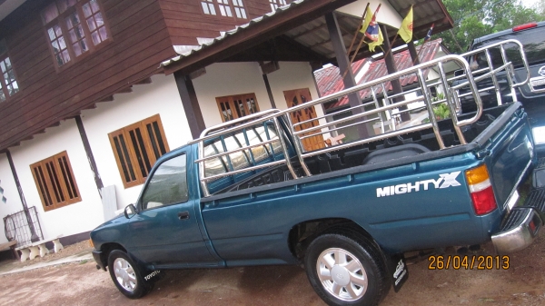 ขายๆไมตี้เอ็กปี35..กระบะตอนเดียวรถบ้าน..รถคุณหมอ...ใช้งานน้อยครับสภาพพร้อมใช้งานเครื่อง99\%ไม่ไอไม่จามไม่มีเยิ้มซื้อไปไม่ต้องทำไรพร้อมใช้งานครับสีเขียวคอเป็ดสวยๆๆกันชนหน้า+หลัง+คอกกระบะแสตนเลสสวยๆ+ล้อแม๊ค+ยางใหม่+แบตเตอรี่ใหม่+คอมแอร์ใหม่ระบบแอร์พึ่งทำมาให