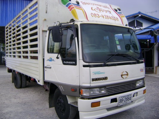 ขายรถ 6 ล้อ ฮีโน่ รุ่น FD 2HLA เครื่อง HO7D 195 แรง เครื่องดี คั  ชชีสวย กระจกไฟฟ้า เบรคทิฟฟี่  ยาว 6 เมตร สภาพพร้อมใช้งาน ขับดีมากๆ