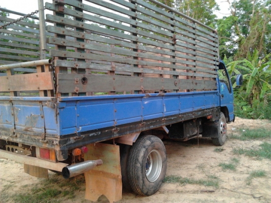 ***ขายแล้วครับขอบคุณ Truck2hand ขาย 6ล้อ ISUZU 120 NPR66LX5S ห้างแท้ ปี38 เครื่องเดิม4HF1 120แรงฝาดำ แห้งดี แรงดีไม่เยิ้ม ช่วงล่างแน่นคัสซีเดิมๆดีมีสนิมบ้าง(ต้องเก็บสี) Fหลัง กระบะพื้นไม้คอกไม้ สภาพดี ยาว4.30ม. หัวบางต้องมีเก็บบางชิ้น ภายในโอเคยางดี3เส้น