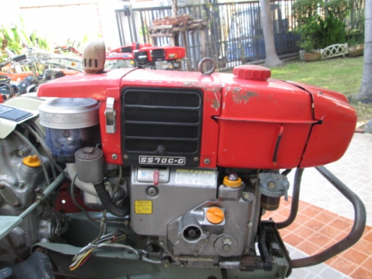 รหัส:12000979รถพรวนดินเดินตามใช้เครื่องดีเชลSS70C-Gขนาด7.0PS.โรตารี่กว้าง70cm.www.nihonmono.com