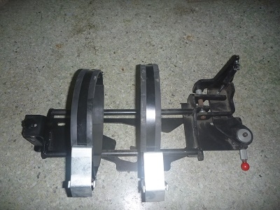 FORKLIFTแท่นยึดถังแก๊ส ขาเหล็กวางถังแก๊ส อุปกรณ์ตัววางถังแก๊ส LPG.Forklift 5,000.-