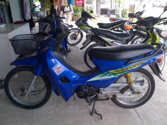 ด่วน!เวฟ100สต๊าทมือ ปี48 รถเครื่องเดิมแน่นๆ พร้อมใช้ ทะเบียน+เอกสารโอน ภาษีไม่หมด 088-2197709