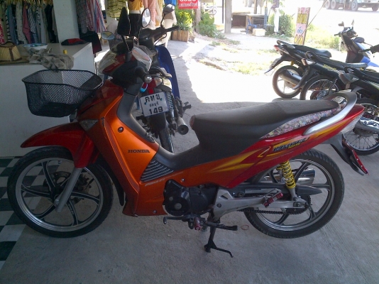 ด่วน!เวฟ125ไอหัวฉีด สต๊าทมือ ล้อแม็ก ปี48 รถเครื่องเดิมแน่นๆ พร้อมใช้ ทะเบียน+เอกสารโอน ภาษีไม่หมด 088-2197709