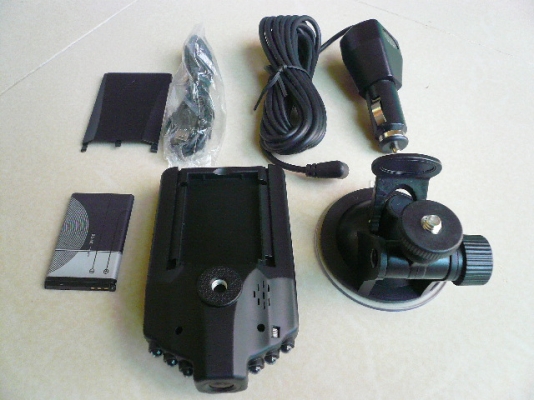 กล้องติดรถยนต์ HD-DVR 6 IR