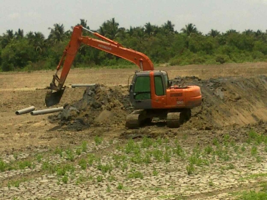 แบคโฮ HITACHI EX 110ZS เก่านอก4เดือนบูมพิเศษ สวยมาก
