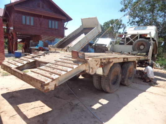 ขายรถ10ล้อนิสสันยูดี2เพลาเป็นเทเลอร์เข็นแม็กโค200-320ได้สบายๆ พร้อมใช้งานคับ