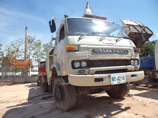 ขายรถ10ล้อนิสสันยูดี2เพลาเป็นเทเลอร์เข็นแม็กโค200-320ได้สบายๆ พร้อมใช้งานคับ