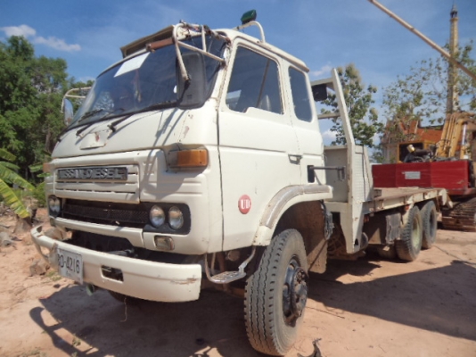 ขายรถ10ล้อนิสสันยูดี2เพลาเป็นเทเลอร์เข็นแม็กโค200-320ได้สบายๆ พร้อมใช้งานคับ