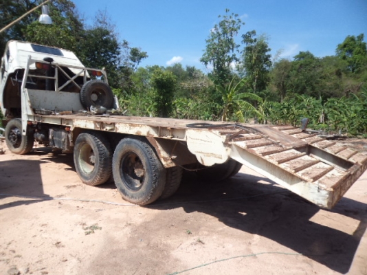 ขายรถ10ล้อนิสสันยูดี2เพลาเป็นเทเลอร์เข็นแม็กโค200-320ได้สบายๆ พร้อมใช้งานคับ