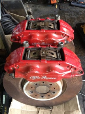 ขายชุด เบรค แมมโบ สภาพสวยครับ เก่าญี่ปุ่น