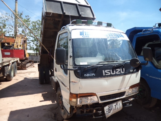 ขายรถอีซูซุ6ล้อดั้มหัวการ์ตูน เครื่อง100แรงม้า Fหลัง สภาพดี