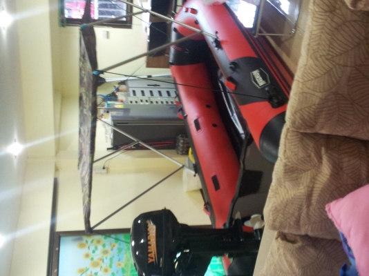 เรือยาง ขนาด 360 พร้อมเครื่อง 15 แรง