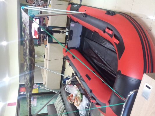 เรือยาง ขนาด 360 พร้อมเครื่อง 15 แรง