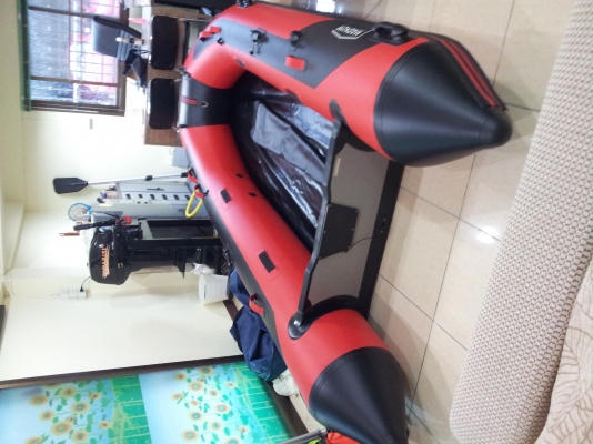 เรือยาง ขนาด 360 พร้อมเครื่อง 15 แรง