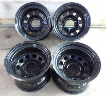 ขาย กระทะเหล็กออฟโรด6รู ขอบ15 กว้าง10นิ้ว ออฟเซ็ต-25 ขาย กระทะเหล็กออฟโรด6รู ขอบ15 กว้าง10นิ้ว ออฟเซ็ต-25