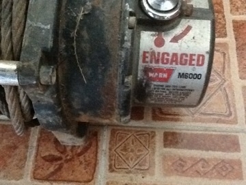 ขาย winch. Warn. M6000