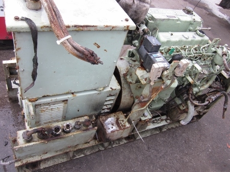 ขาย-เครื่องปั่นไฟ NISSAN: SD22 เครื่อง NISSAN ไฟ 3 เฟส 20 KVA มือสองเก่าญี่ปุ่น