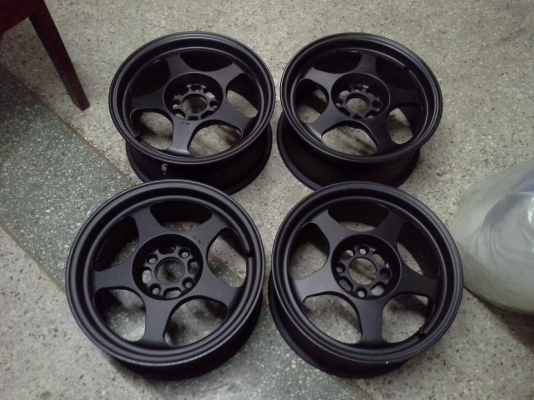 ขายล้อSpoon Rota ขอบ15 กว้าง7 กิ๊บๆ  ถูกๆ