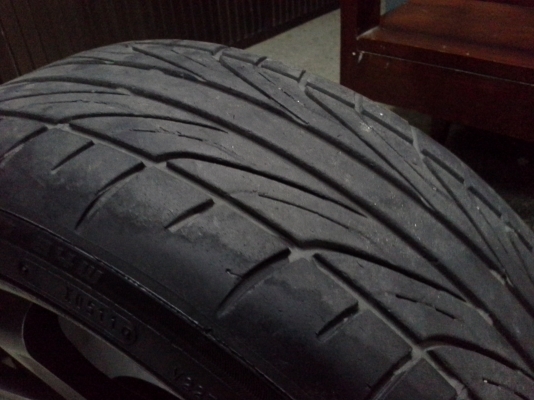 ขายยางDunlop DZ 101 205-45-17 MADE IN JAPAN ปี11 1ชุด 4800.-