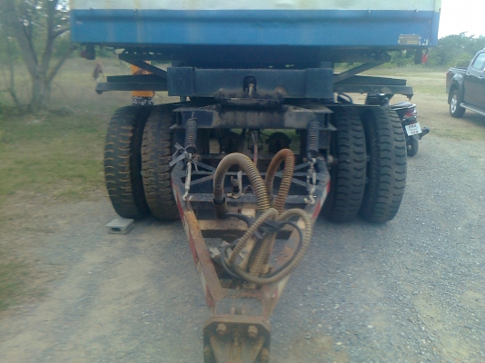 ลูกพ่วง สามมิตร ลอนเฉียง ดัมพ์ ยาว 6 เมตร ปี 50