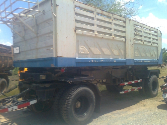 ลูกพ่วง สามมิตร ลอนเฉียง ดัมพ์ ยาว 6 เมตร ปี 50