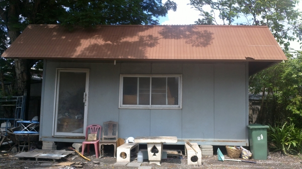 ขายตู้คอนเทนเนอร์ออฟฟิต สภาพดี พร้อมหลังคา