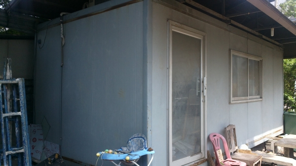 ขายตู้คอนเทนเนอร์ออฟฟิต สภาพดี พร้อมหลังคา