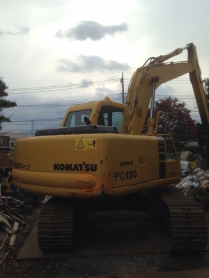 ขายรถแบคโค Komatsu PC 120 -6E นำเข้าจากประเทศญี่ปุ่น