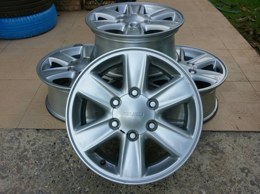 ล้อแม็กอีซูซุ ขอบ16 6รู139.7 ET33 (แม็กเปล่า) ชุด 4วง