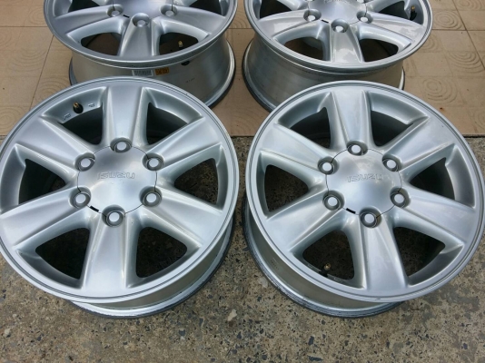 ล้อแม็กอีซูซุ ขอบ16 6รู139.7 ET33 (แม็กเปล่า) ชุด 4วง