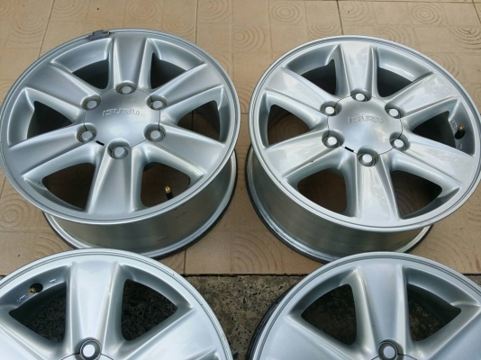 ล้อแม็กอีซูซุ ขอบ16 6รู139.7 ET33 (แม็กเปล่า) ชุด 4วง