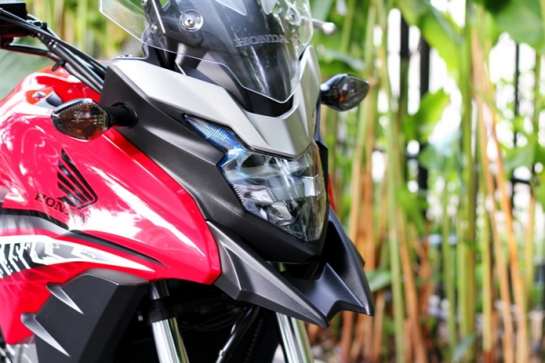 Honda CB500X ปี 2016 สีแดง LEDรถสวยมาก Honda CB500X ปี 2016 สีแดง LEDรถสวยมาก
