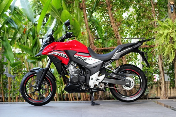 Honda CB500X ปี 2016 สีแดง LEDรถสวยมาก Honda CB500X ปี 2016 สีแดง LEDรถสวยมาก