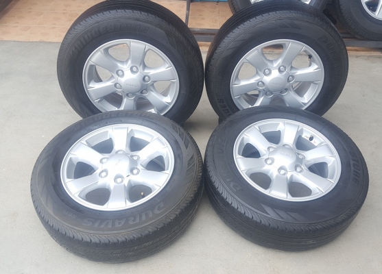 ขายล้อISUZU 1.9 ขอบ16 ยางBridgestone R611 ปี 17  4 ล้อ