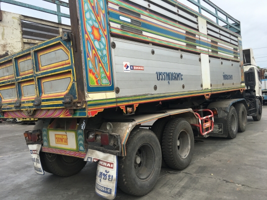 หัวลาก 10 ล้อ HINO FM1J 260 แรง ปี 46 หางเซมิดั้มยาว 7.5 เมตร อู่ ส.สุชัย สภาพพร้อมใช้ สนใจ 092-5852